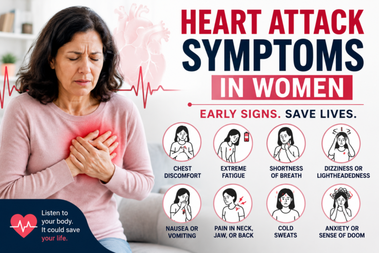 Heart Attack Symptoms in Women