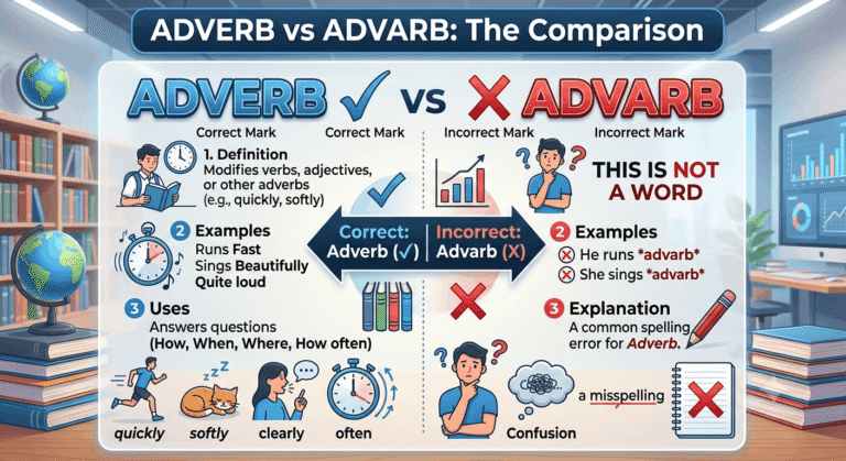 Adverb vs Advarb